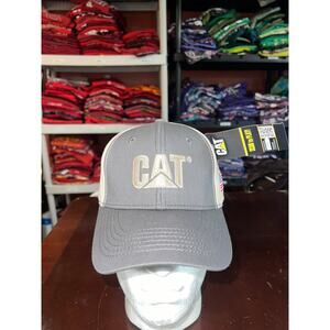 Cat Wagner Hat Baseball Style Cap Brown Gray Cap Headwear NWT OS